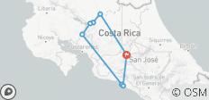  Costa Rica Erlebnisreise - 8 Destinationen 