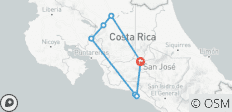  Costa Rica Erlebnisreise - 7 Destinationen 