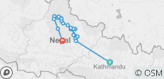  Annapurna Circuit Trekking Tour - 20 Destinationen 