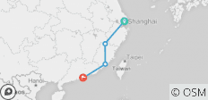  Shanghai to Hong Kong: Bustling Cities &amp; Bamboo Rafts - 4 destinations 
