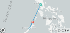  Philippines Palawan Island Getaway - 3 destinations 