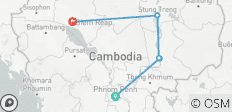  Kambodscha: Wanderung, Fahrrad &amp; Kajak - 7 Destinationen 