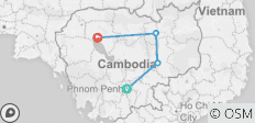  Kambodscha: Wanderung, Fahrrad &amp; Kajak - 6 Destinationen 