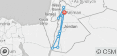  Jordanien Entdeckungsreise - 11 Destinationen 