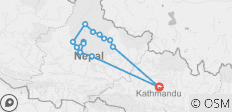  10 days Jeep tour to Upper Mustang in Nepal - 17 destinations 