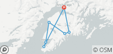  Alaska Kenai Adventure 9 Days - 7 destinations 