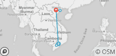  South &amp; North Vietnam - 6 Days - 7 destinations 