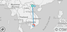  Hoogtepunt Vietnam Tour - 7 Dagen - 7 bestemmingen 