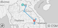  Unglaubliches Laos - 10 Tage | Private Tour - 8 Destinationen 