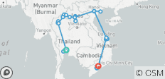  Circuito de 21 días por las capitales culturales del sudeste asiático - 30 destinos 