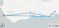  7 jours Route des jardins, Cape Point et Winelands Combo - 11 destinations 