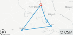  Célébration de Holi à Mathura et dans le Triangle d\'Or (11 mars - 19 mars 2025) - Départ fixe - 6 destinations 