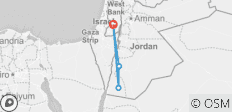  Petra &amp; Wadi Rum Erlebnisreise (ab Jerusalem) - 3 Tage - 4 Destinationen 