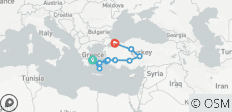  Klassische Türkei &amp; Griechische Inseln Rundreise - 11 Destinationen 