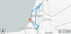  Israel Rundreise - 10 Destinationen 