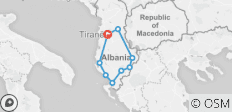  Offroad in Albanien - 9 Destinationen 