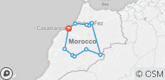  Road to Casablanca - 9 Days - 11 destinations 