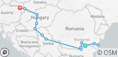 De la mer Noire au Danube bleu (croisière de port à port) - 15 destinations 