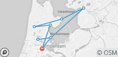  Kreuzfahrt auf dem IJsselmeer: Schätz der Niederlande (Kreuzfahrt von Hafen zu Hafen) - 9 Destinationen 