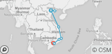  Ultimate Vietnam - 8 bestemmingen 