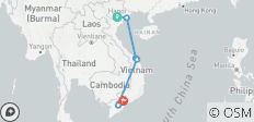  North to South Vietnam - 10 Days - 7 destinations 