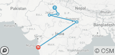  Le meilleur de l\'Inde du Nord avec Mumbai - 5 destinations 