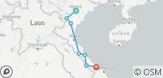  Ho Chi Minh Highway Fahrradreise - 7 Destinationen 