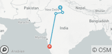 Circuit du Triangle d\'Or avec Goa - 4 destinations 
