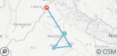  Goldenes Dreieck Rundreise (inkl. Amritsar) - 4 Destinationen 