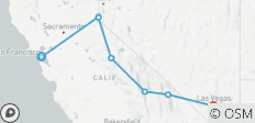  Las Vegas to San Fran: Parks, Canyons, Valleys - 6 destinations 