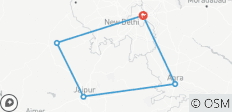  Circuit du Triangle d\'Or avec Mandawa - 5 destinations 