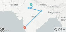  Goldenes Dreieck mit Varanasi &amp; Goa - 5 Destinationen 
