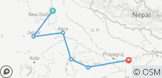  Golden Triangle Tour with Orchha, Khajuraho and Varanasi - 6 destinations 