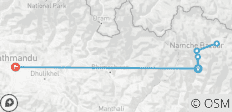  Glimpse of Everest Trek 07 Tage - 7 Destinationen 