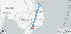  Voyage culturel de 7 jours dans le sud et le centre du Vietnam - 6 destinations 