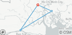  Südvietnam Rundreise - 4 Tage - 4 Destinationen 