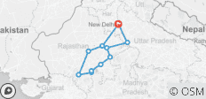  Cycle Rajasthan - 11 destinations 