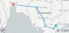  Cycle Vietnam, Cambodia &amp; Thailand - 6 destinations 