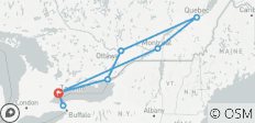  Das Beste Ostkanadas (bis Toronto) - 9 Tage - 8 Destinationen 