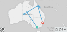  Australische hoogtepunten (13 dagen) - 7 bestemmingen 