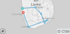  Das Wesentliche aus Sri Lanka - 8 Destinationen 