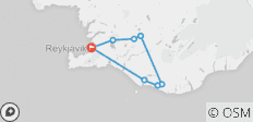  Nordlichter &amp; Golden Circle in Island - 8 Destinationen 