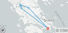  Wandelen Zagori &amp; Meteora - 8 bestemmingen 