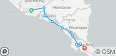  Central American Journey - 10 destinations 