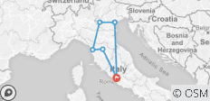  Urlaub in Italien - 7 Tage - 6 Destinationen 
