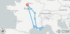  Wonderful France (9 Days) - 10 destinations 