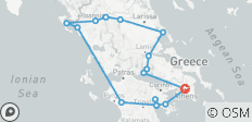  Secrets of Greece including Corfu (11 Days) - 16 destinations 