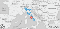  Das Beste aus Italien (Sommer) - 13 Tage - 16 Destinationen 