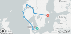  Malerisches Skandinavien und seine Fjorde - 14 Tage - 11 Destinationen 