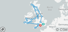  Britain and Ireland Panorama (19 Days) - 34 destinations 